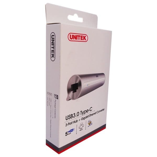 هاب 3 پورت یونیتک مدل UNITEK Y-3095 TYPE-C کد 9660 — تصویر ۷