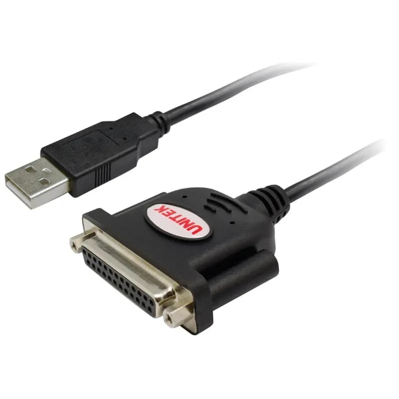 تبدیل USB به 25 پین Parallel یونیتک مدل Y-121 کد 9662