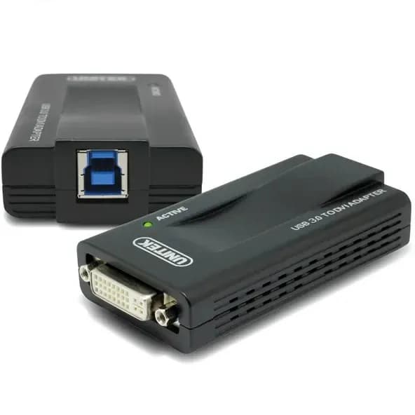 مبدل USB3.0 به DVI+VGA یونیتک مدل Y-3801 کد 9665 — تصویر ۵
