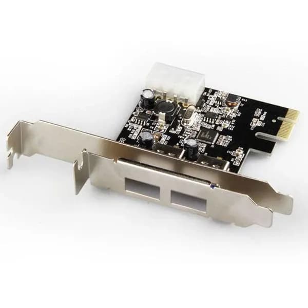 کارت PCI Express دو پورت USB3.0 یونیتک مدل Y-7301 کد 9666