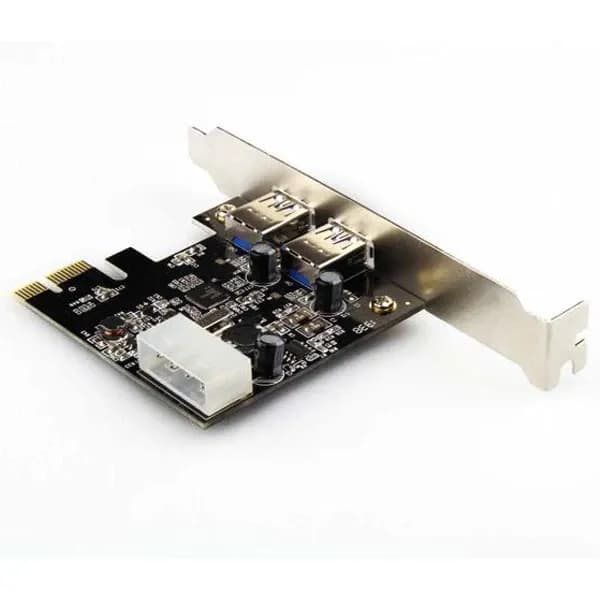 کارت PCI Express دو پورت USB3.0 یونیتک مدل Y-7301 کد 9666 — تصویر ۳