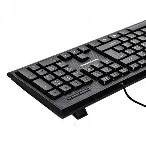 کیبورد سیم دار میتسوشیدا مدل KC-119 کد 9729 — تصویر ۳