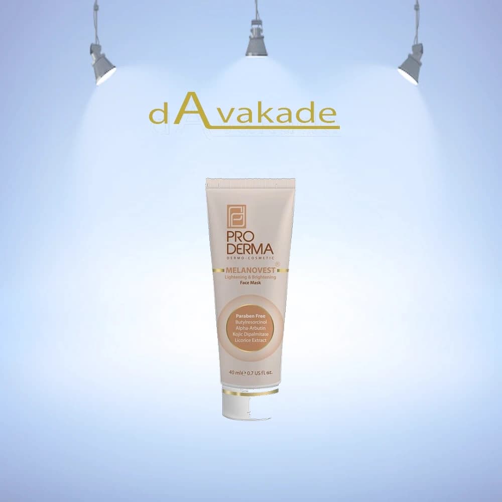 ماسک روشن کننده پوست صورت ملانو وست پرودرما PRODERMA