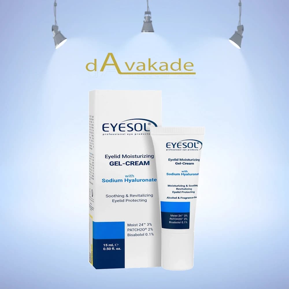 کرم ژل مرطوب‌کننده پلک و دور چشم آیزول EYESOL