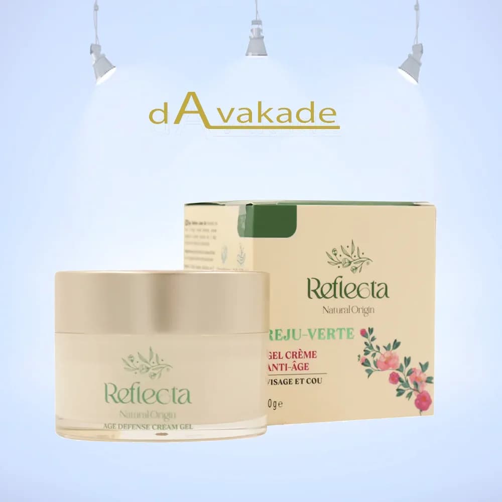 کرم ژل صورت و گردن ضد چروک سطحی رفیلكتا REFILECTA NATURAL ORIGIN