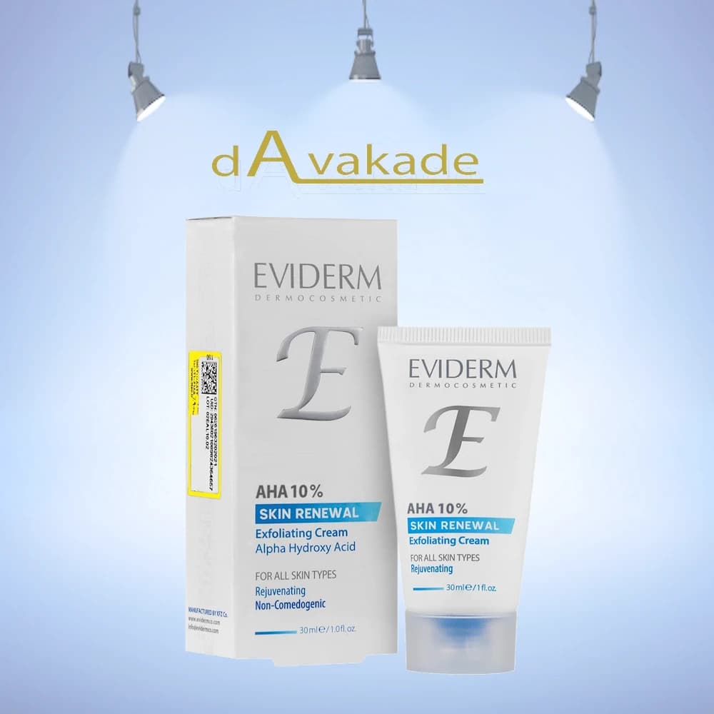 کرم لایه بردار AHA 10% اویدرم EVIDERM