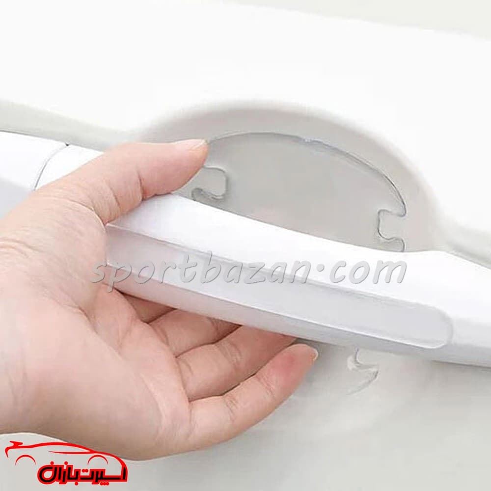 محافظ زیر دستگیره ژله ای درب خودرو (بسته چهار عددی)-مناسب برای انواع خودرو — تصویر ۲