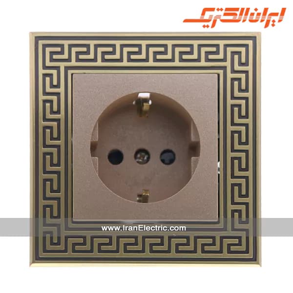 پریز برق ارت دار آرکا بژ — تصویر ۲