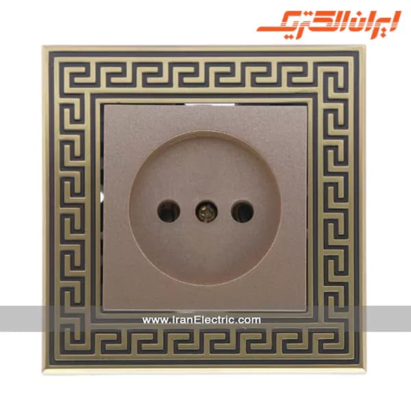 پریز برق ساده آرکا بژ — تصویر ۲