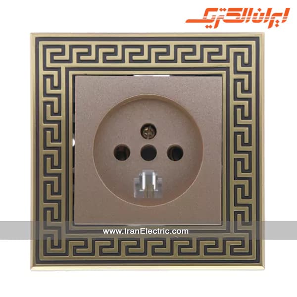 پریز تلفن دوکاره آرکا بژ — تصویر ۲