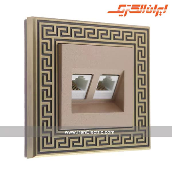 پریز شبکه کامپیوتر آرکا بژ