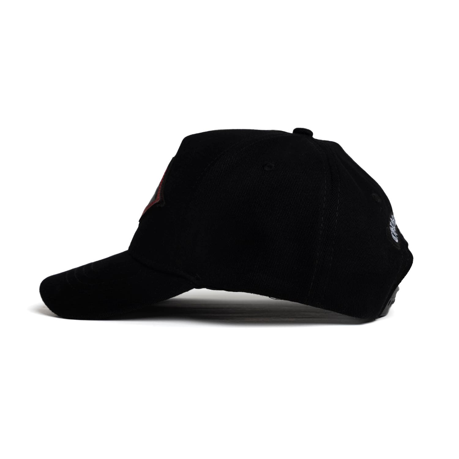 كتان تراكر B500 تكه دوزي Chrome Hearts طرح چرم لب — تصویر ۲