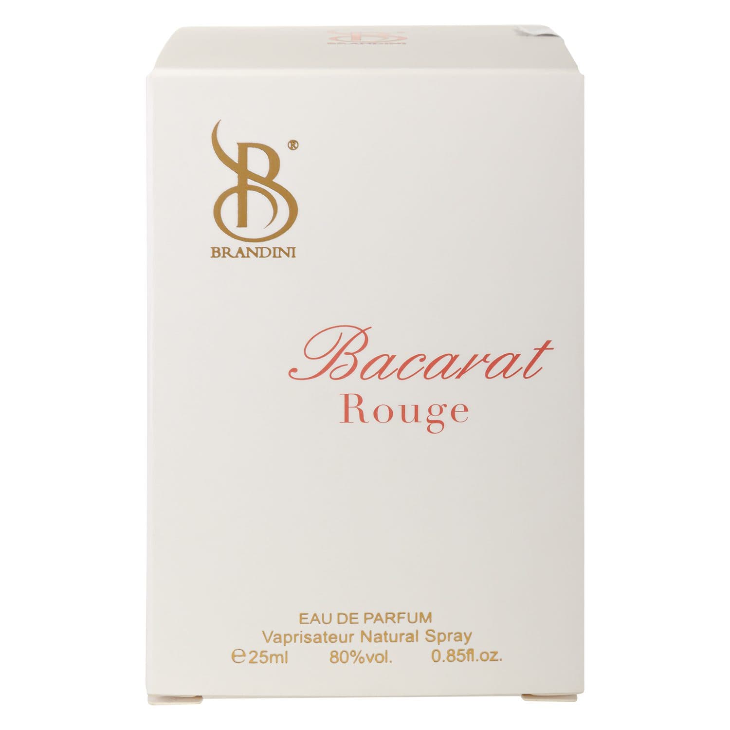 عطر جیبی زنانه و مردانه برندینی مدل Bacarat Rouge حجم 25 میلی لیتر — تصویر ۲