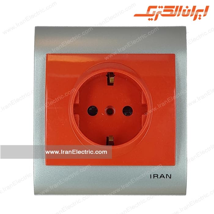 پریز برق UPS ایران نقره ای