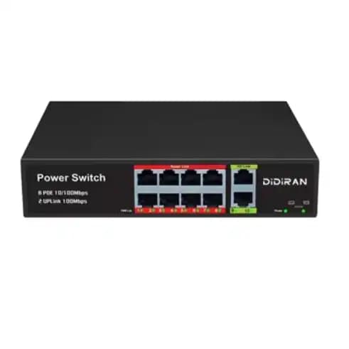 سوئیچ شبکه دیدایران مدل SW-1008-M