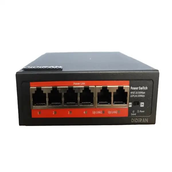 سوئیچ شبکه دیدایران مدل SW-1004-S