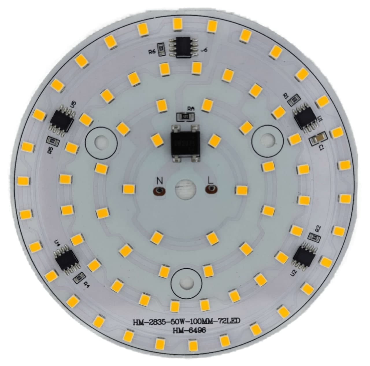 پنل گرد (220v) 50w قطر100 افتابي