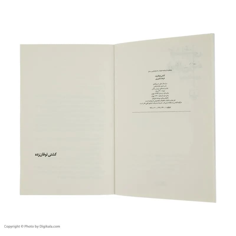 کتاب کشتی توفان زده اثر فرهاد کشوری نشر چشمه — تصویر ۵
