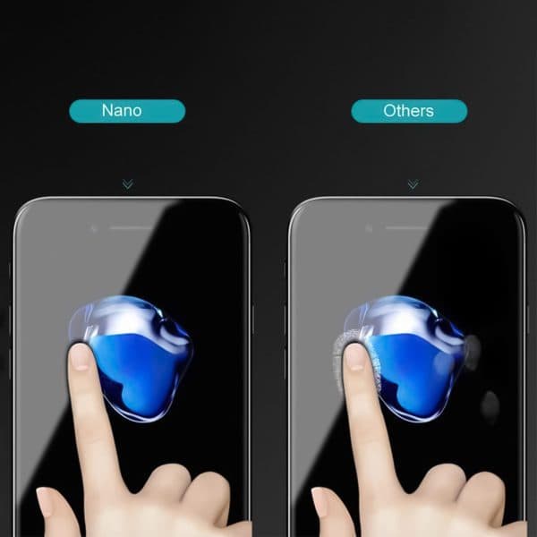 گلس اپل iPhone 17 Air مدل نانو هیدروژل شفاف برند راک اسپیس — تصویر ۳