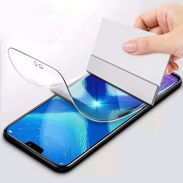 گلس اپل iPhone 17 Air مدل نانو هیدروژل شفاف برند راک اسپیس — تصویر ۵