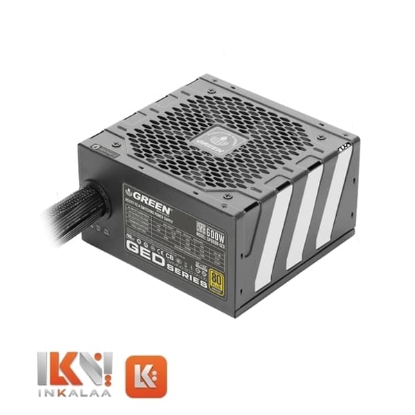 پاور کامپیوتر گرین مدل GP600A-GED 600W — تصویر ۲