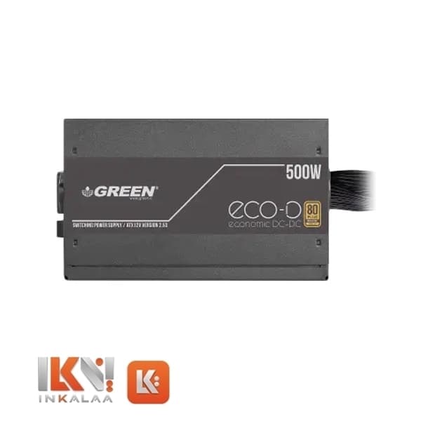 پاور کامپیوتر گرین مدل GP500A-ECO D 500W — تصویر ۵