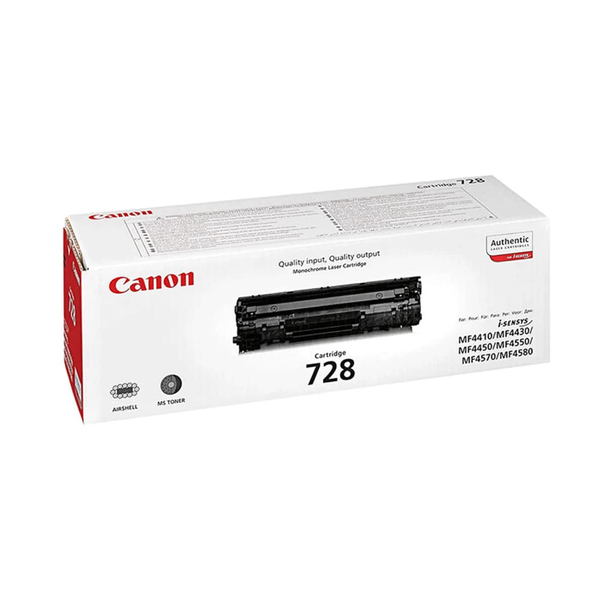 کارتریج Canon 728 کانن طرح اصلی — تصویر ۲