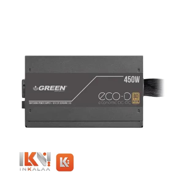 پاور کامپیوتر گرین مدل GP450A ECO-D 450W — تصویر ۴