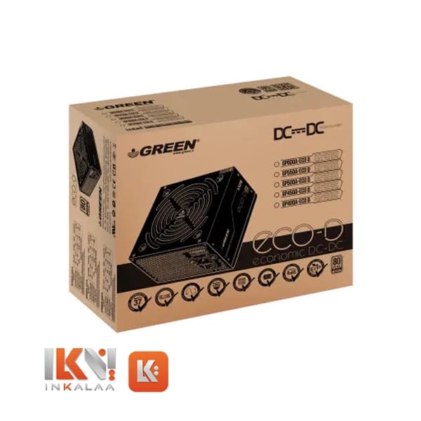 پاور کامپیوتر گرین مدل GP400A ECO D 400W — تصویر ۶