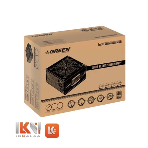 پاور کامپیوتر گرین مدل GP300A ECO Plus 300W — تصویر ۶