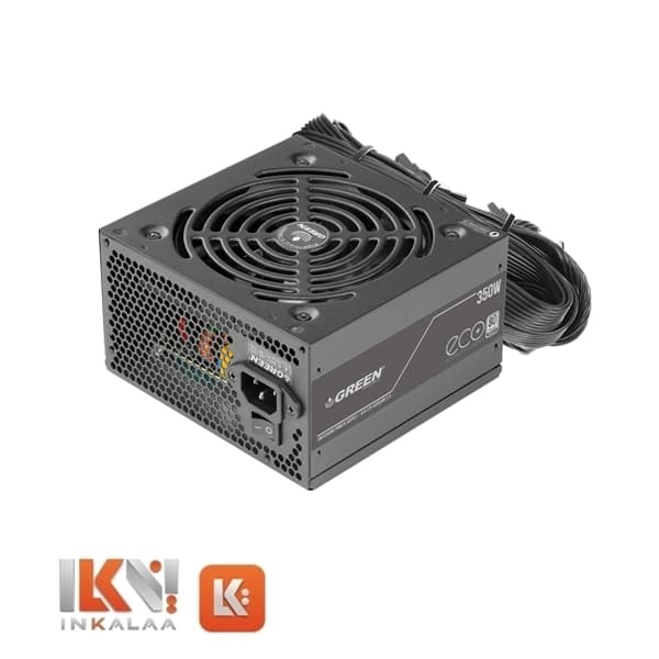 پاور کامپیوتر گرین مدل GP350A-ECO Plus 350W — تصویر ۲