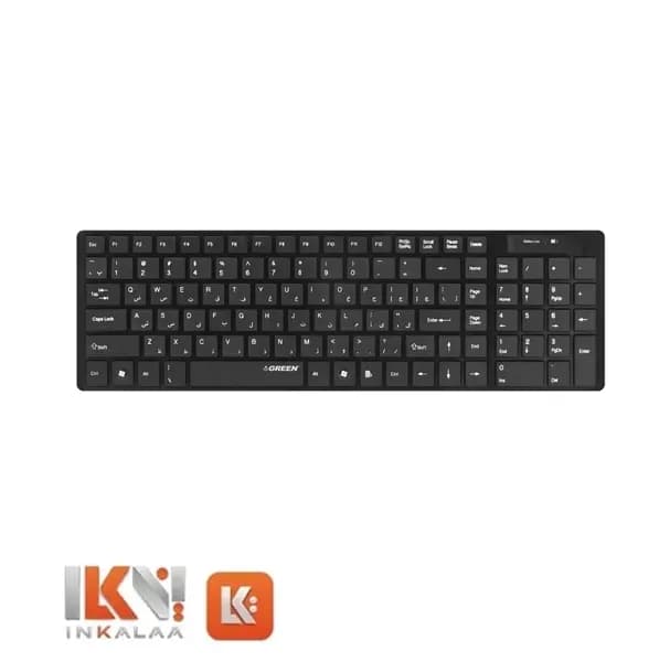 کیبورد بیسیم فوق باریک گرین مدل GK-101W