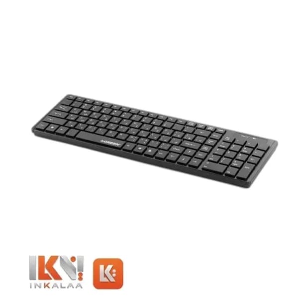 کیبورد بی‌سیم فوق باریک گرین مدل GK-101W — تصویر ۲