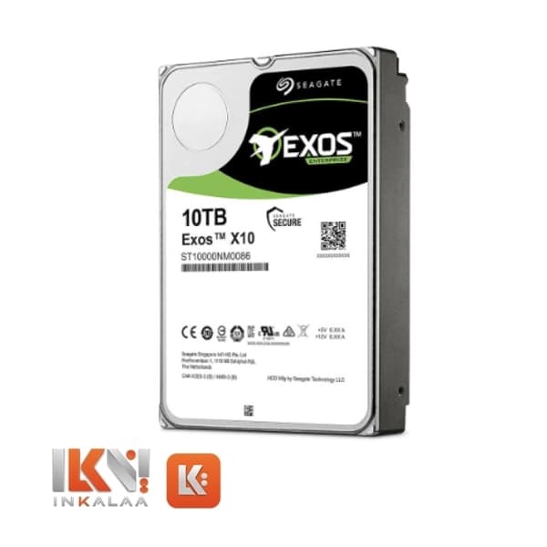 هارد سیگیت مدل Exos X10 ST10000NM0086 ظرفیت 10TB — تصویر ۲