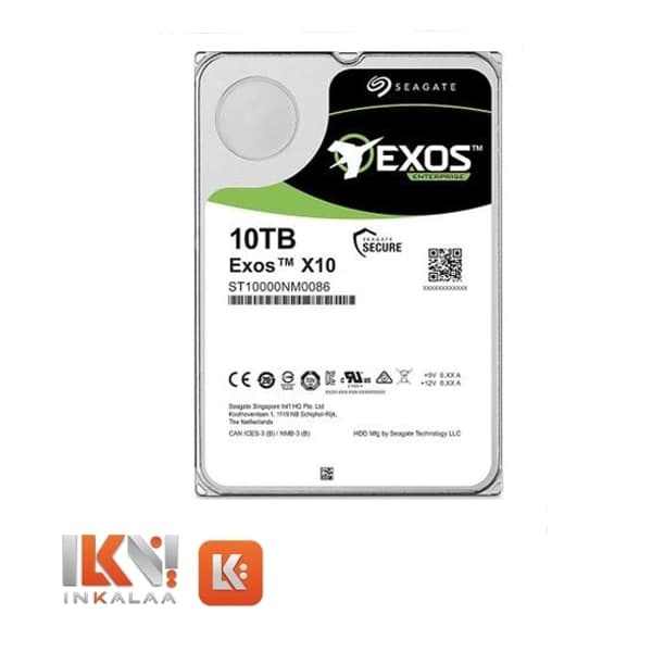 هارد سیگیت مدل Exos X10 ST10000NM0086 ظرفیت 10TB
