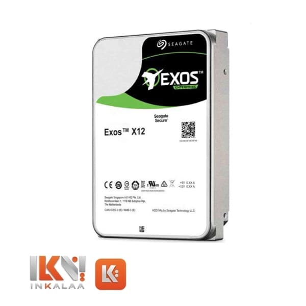 هارد سیگیت مدل Exos X12 ST12000NM0127 ظرفیت 12TB — تصویر ۲