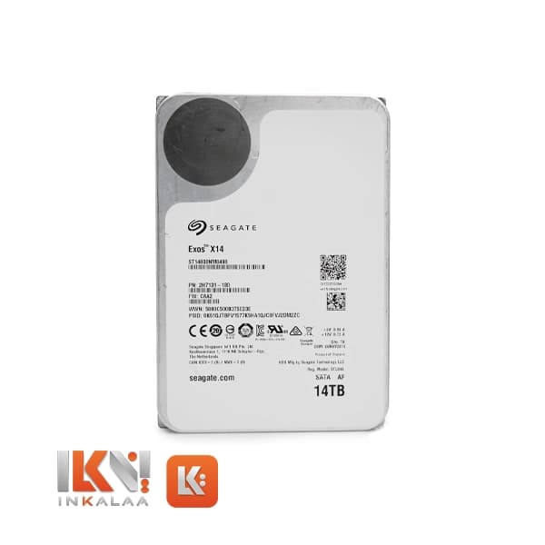 هارد سیگیت مدل Exos X14 ST14000NM0408 ظرفیت 14TB – شرکتی — تصویر ۴