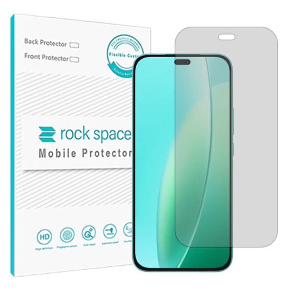 گلس آنر Honor 400 Lite مدل نانو هیدروژل مات برند راک اسپیس