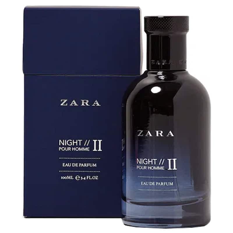 عطر و ادکلن مردانه زارا نایت پور هوم 2 ادوپرفیوم Zara Night Pour Homme II EDP for men