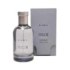 عطر و ادکلن مردانه زارا نایت پور هوم2 اسپرت ادوپرفیوم Zara Night Pour Homme II Sport EDP for men