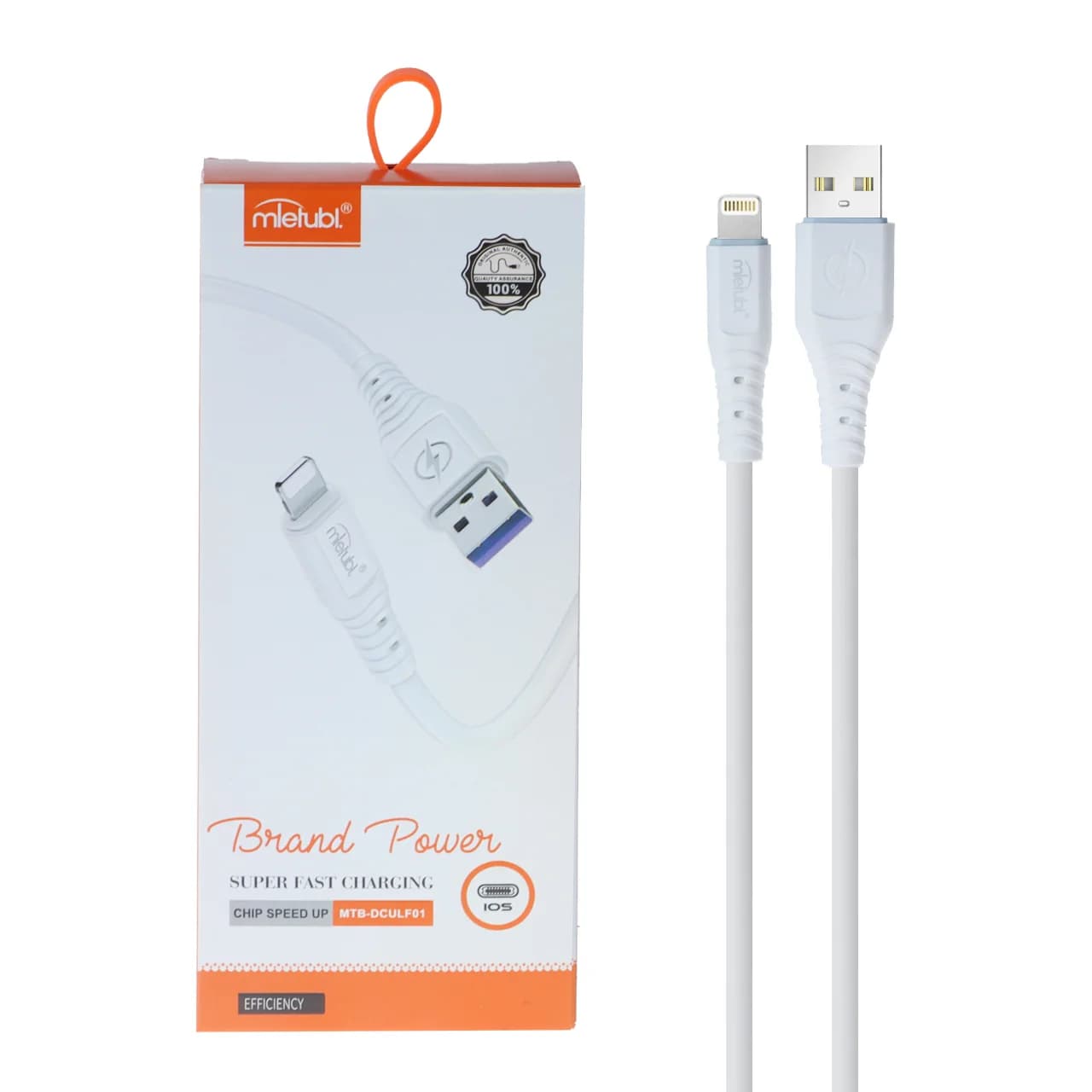 کابل شارژ فست آیفون Mietubl مدل MTB-DCULF01 – سفید (گارانتی شش ماهه AZR)