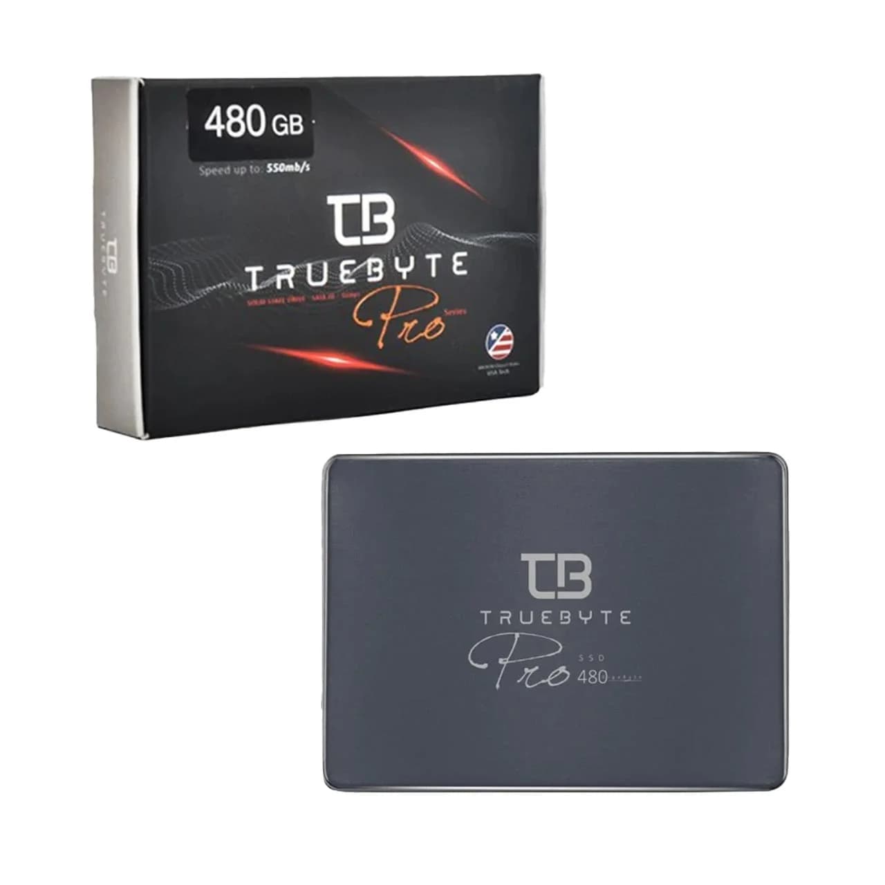 هارد TrueByte SSD مدل Pro ظرفیت 480GB – مشکی (گارانتی آی تین)