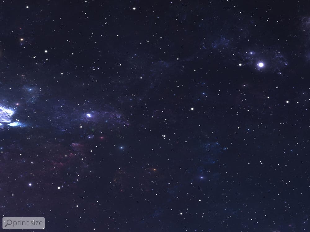 پوستر دیواری کهکشان M10016300 — تصویر ۳