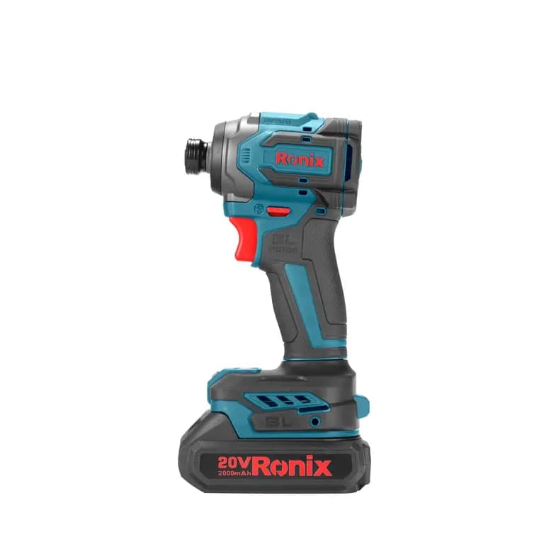 پیچ گوشتی شارژی رونیکس 8653 براشلس ۲۰ ولت با گشتاور ۲۳۰ نیوتنمتر — تصویر ۳