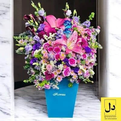 ارسال دسته گل برای نمایندگی پارس خزر کرج