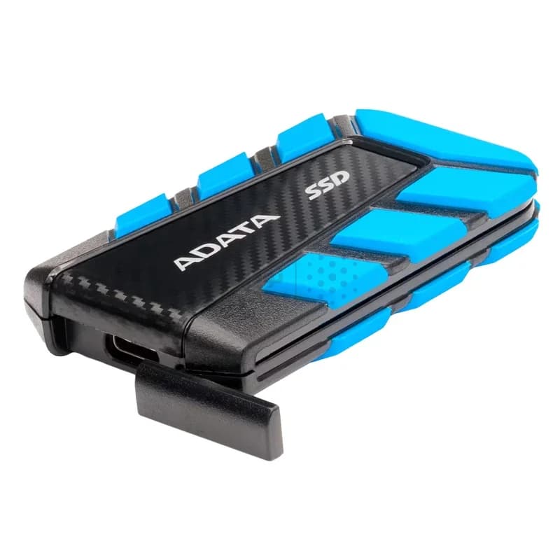 هارد اکسترنال ADATA SSD مدل SD820 USB3.2 ظرفیت 1TB – مشکی آبی (گارانتی آونگ) — تصویر ۳