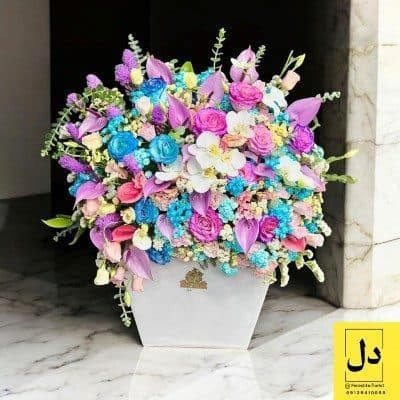ارسال دسته گل برای نمایندگی ایران خودرو جاده مخصوص کرج
