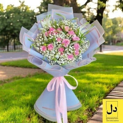 سفارش گل برای تحویل در نمایندگی پارس خزر کرج