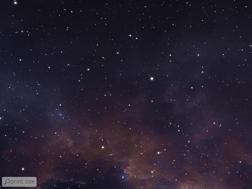 پوستر دیواری کهکشان M10011400 — تصویر ۳