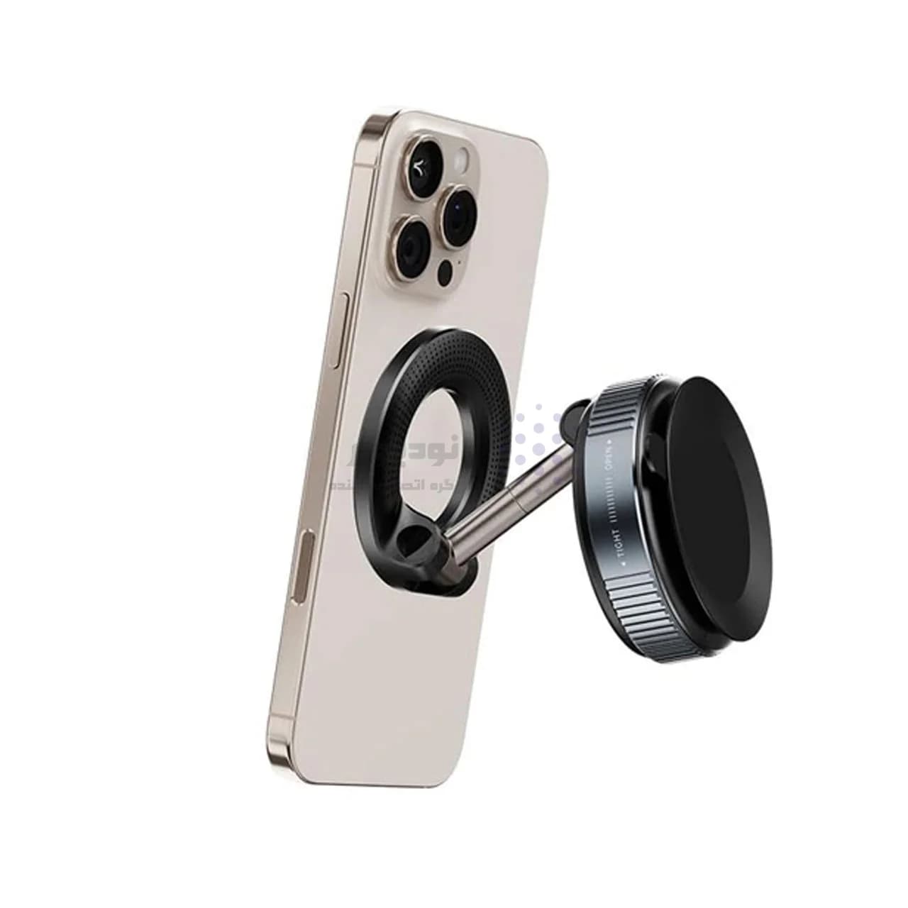 هولدر گوشی موبایل وکیومی Koluman مدل K-HD117 – مشکی — تصویر ۳